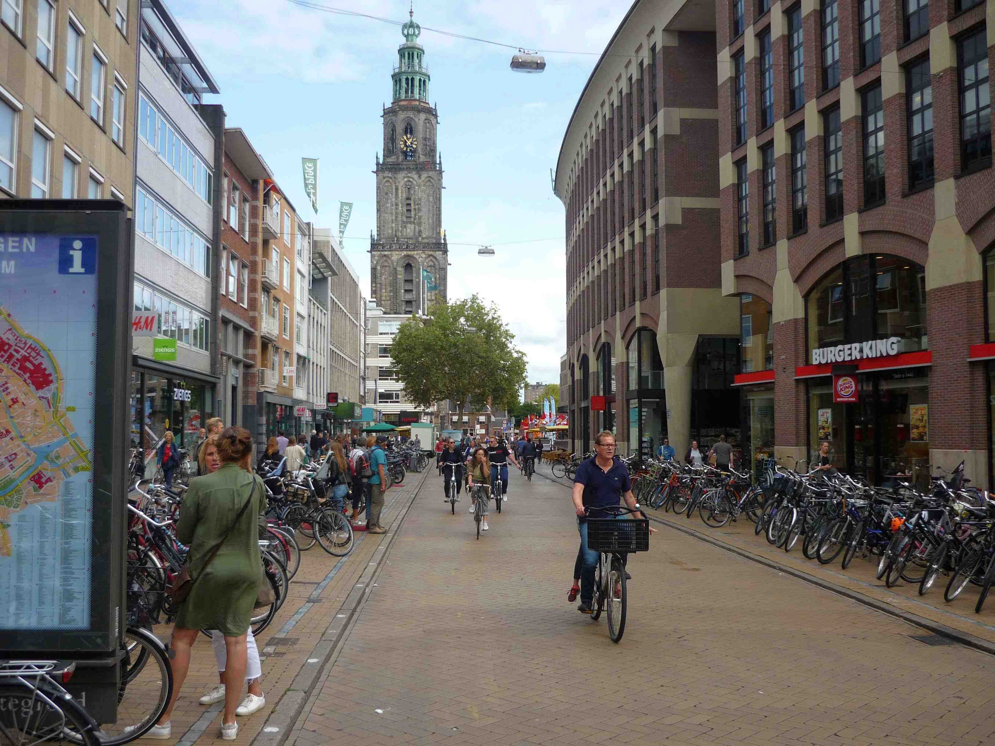 Sooo viele Fahrräder in Groningen
