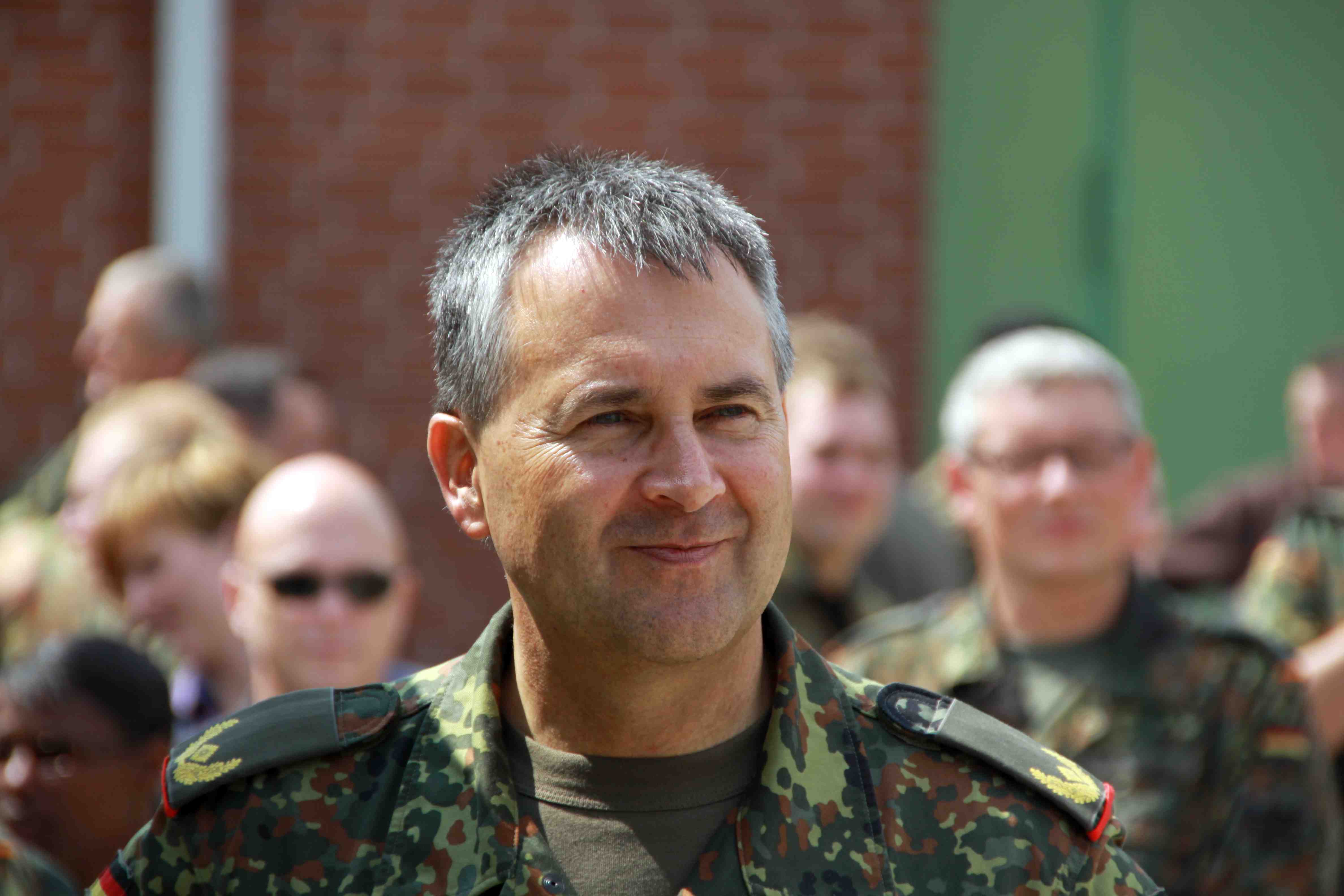 General Schnittker beim "Tag der Feldjäger" 2013 in Hannover