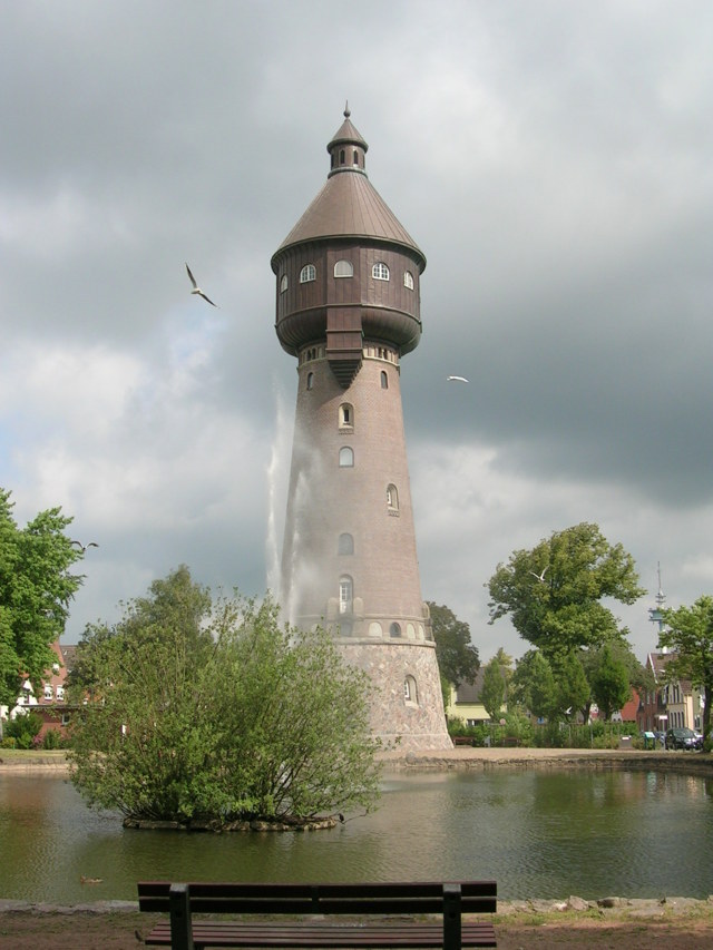 Der Wasserturm - Wahrzeichen der Stadt Heide/Holstein